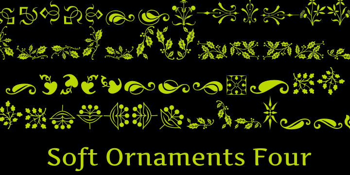 Soft Ornaments Four